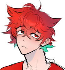 colored headshot