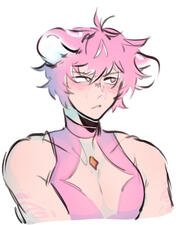 colored bust