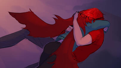 this was a quick doodle! but i was also pleasantly surprised by how nicely it came together for something so quick n simple