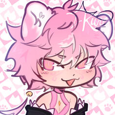 flat color chibi